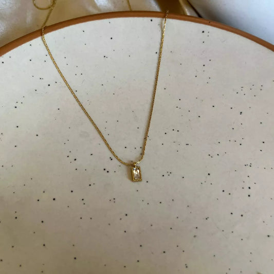 Mini Block Necklace
