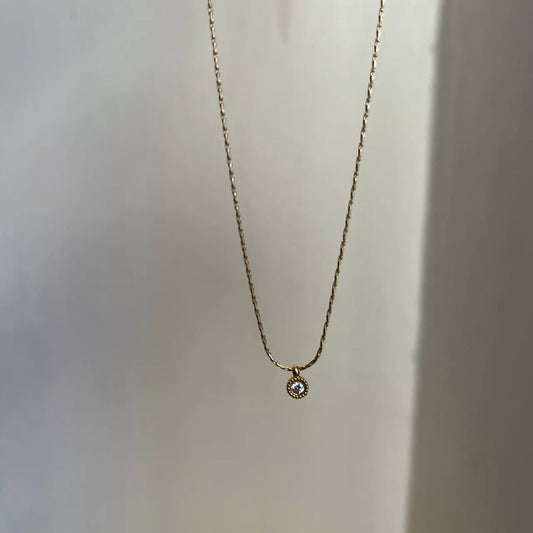 Round Mini Necklace