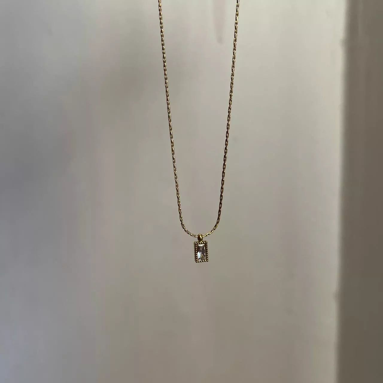 Mini Block Necklace