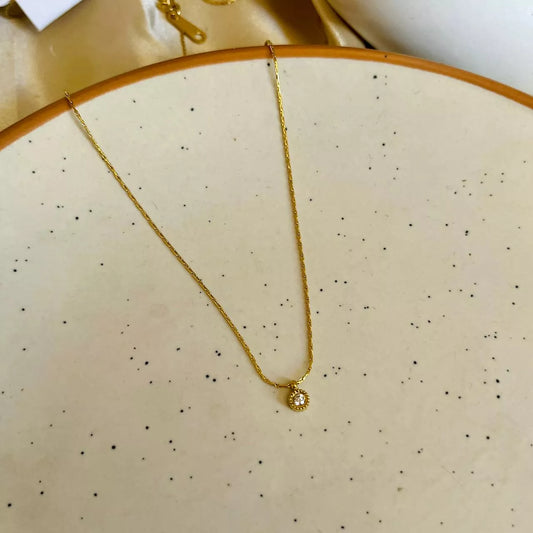 Round Mini Necklace