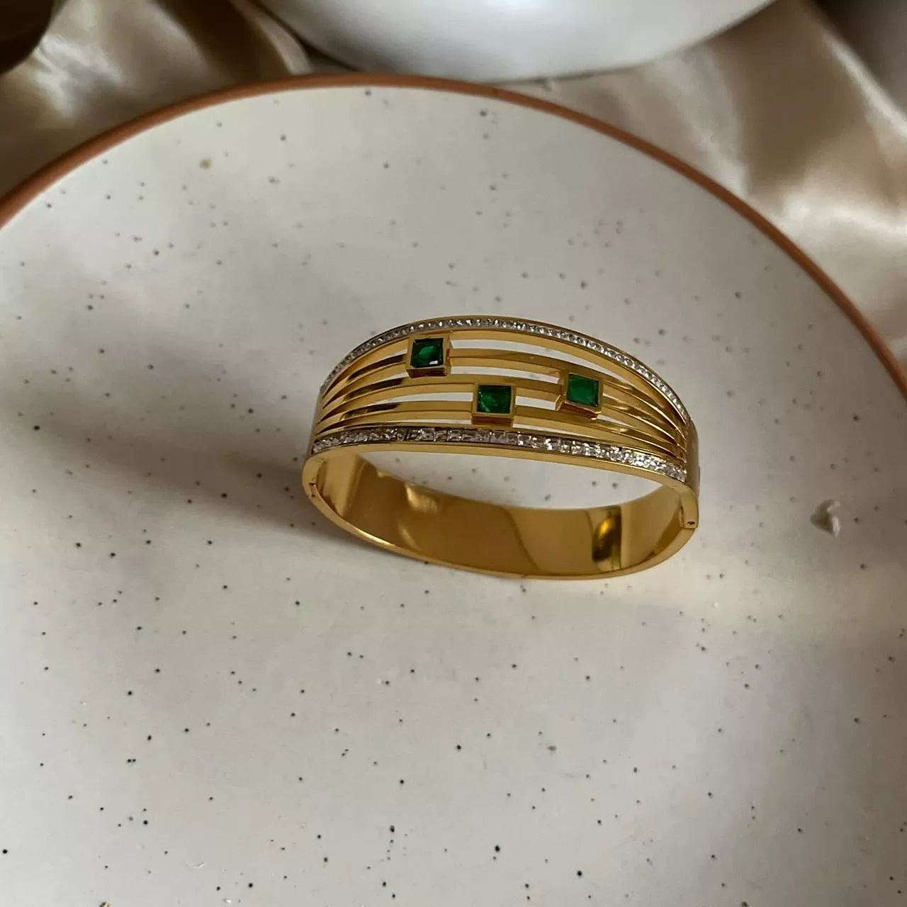 Emerald Blen Baby Size Bracelet