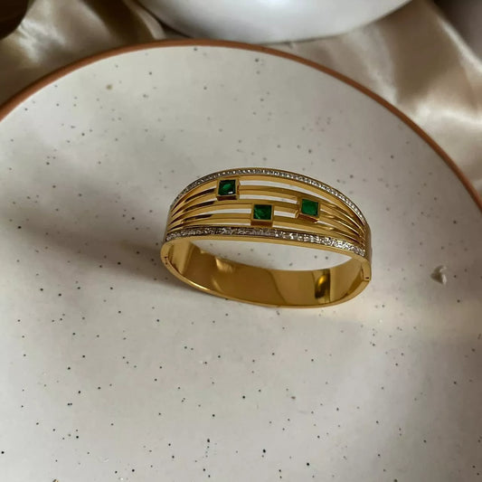 Emerald Blen Baby Size Bracelet