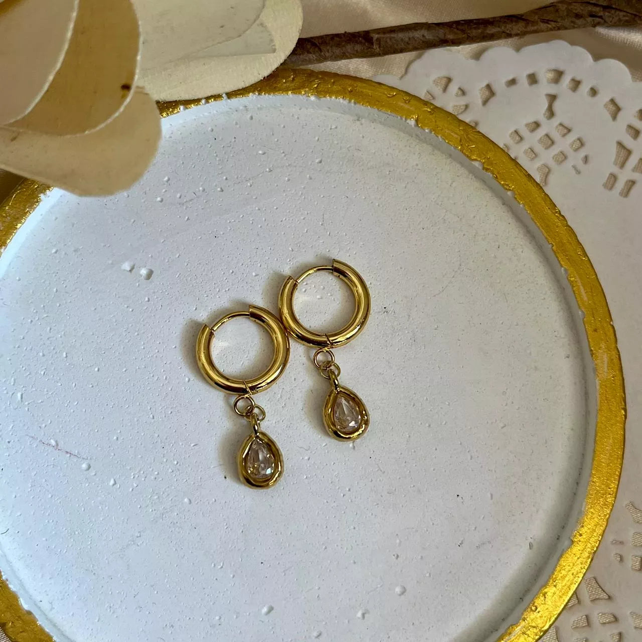 Crystal Drop Earrings