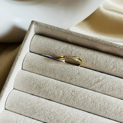 Cross Studded Ring