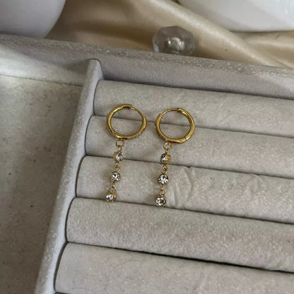 Rounds Hoops Earrings