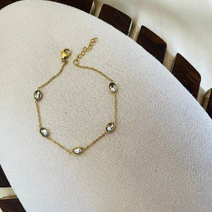 Ova Crystal Bracelet