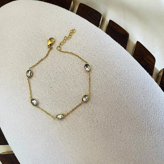 Ova Crystal Bracelet