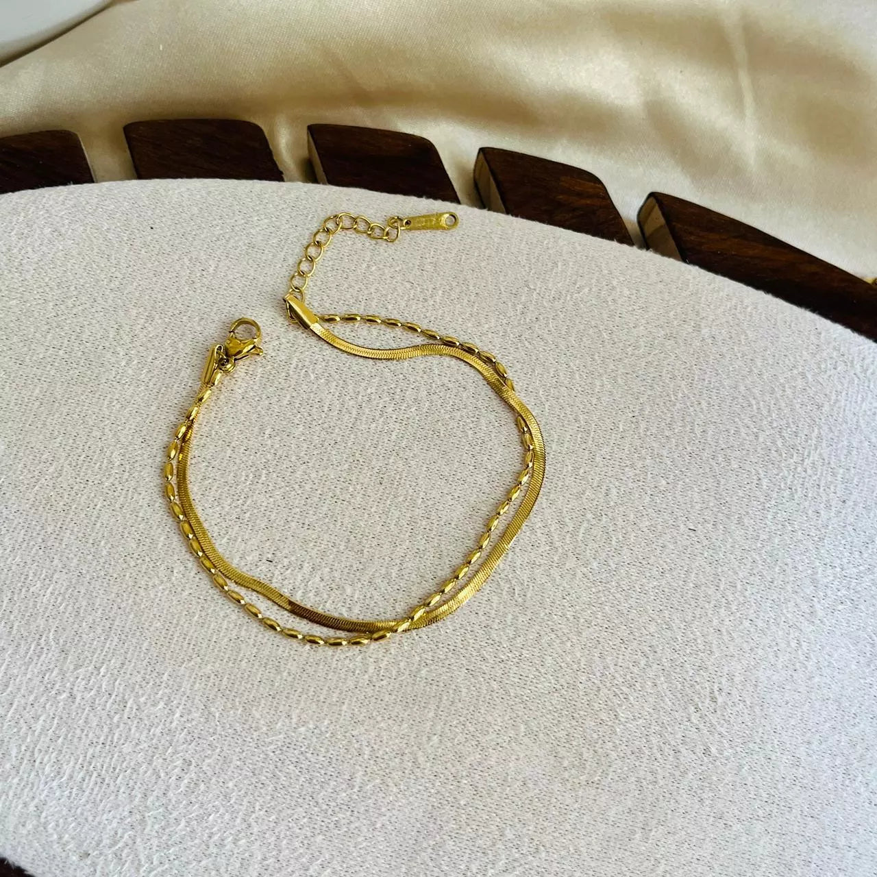 Layered Beaded Bracelet