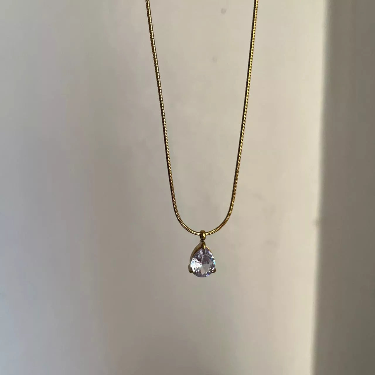 Crystal Drop Necklace
