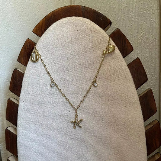 Beachy Fin Necklace