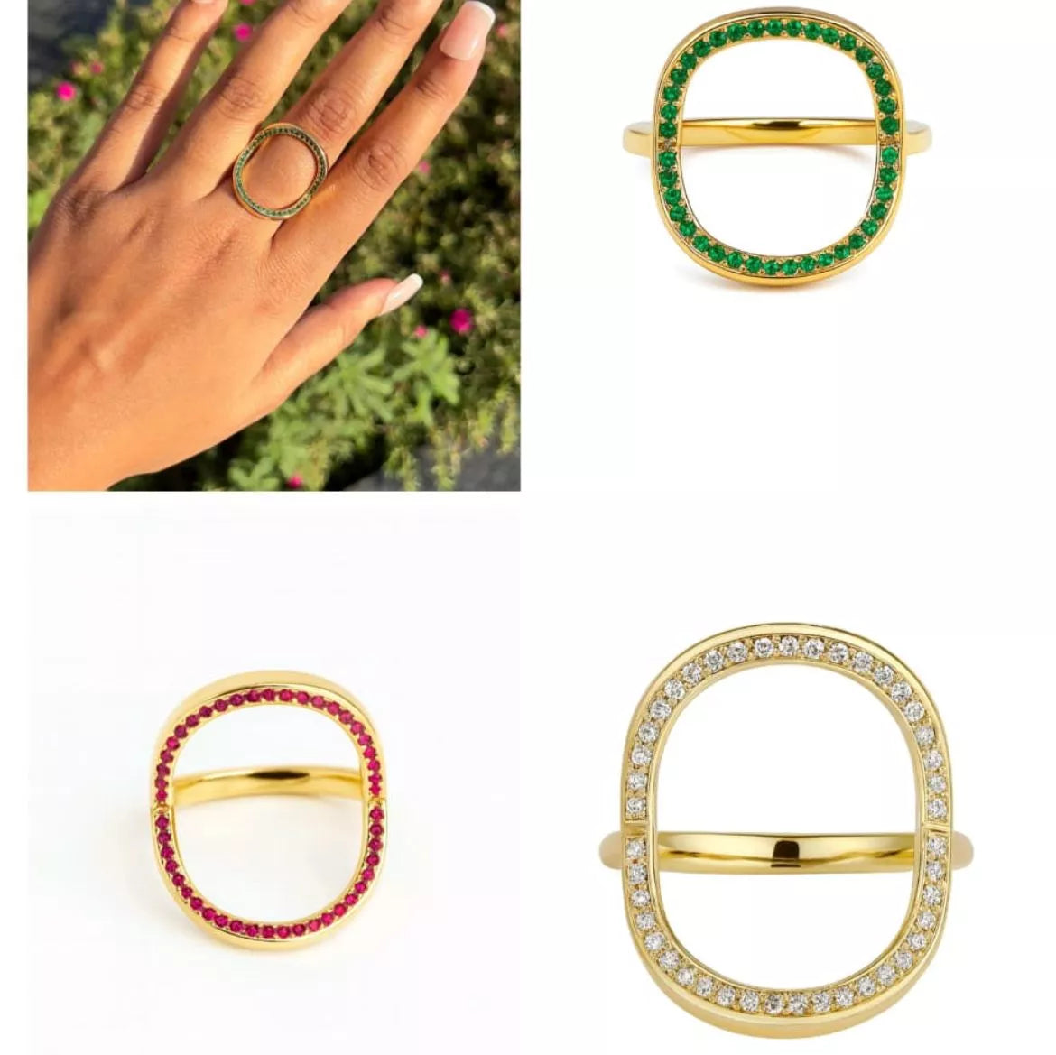 3 Way Ring- size 9-10
