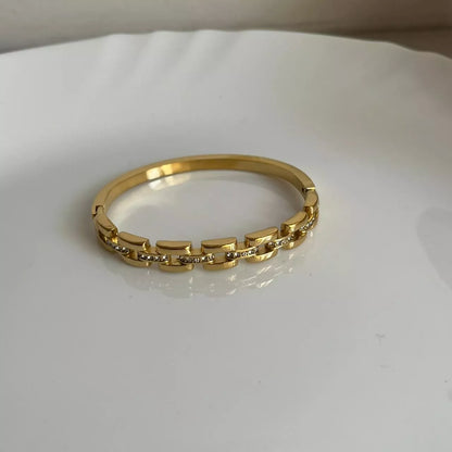 Block Linked Bracelet