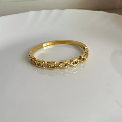 Block Linked Bracelet