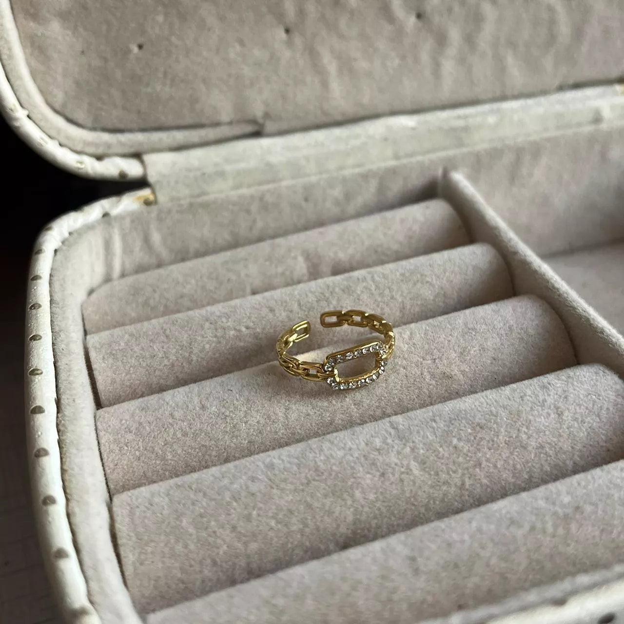 Reena Studded Ring - Adjustable
