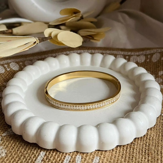 Baguette Gold Plated Bracelet