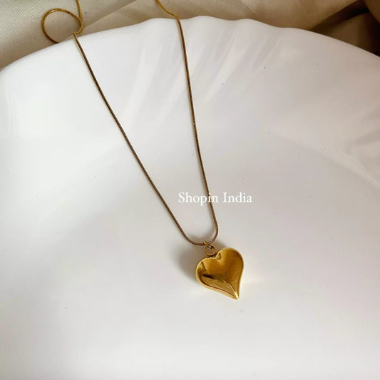 Chunky Heart Necklace