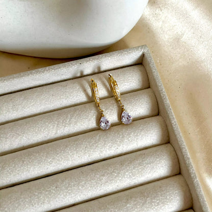 Drop Studded Earrings