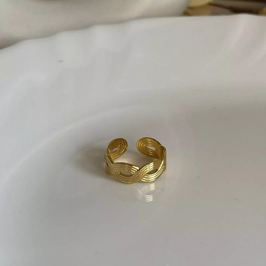 Twisted Stish Ring