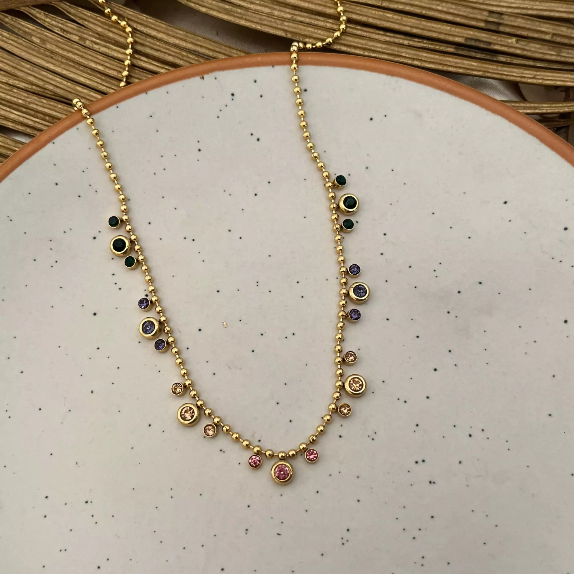 Syna Multi Coloured Necklace