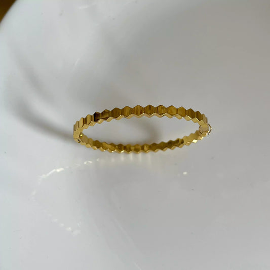 Hexagons Sile Bracelet- Baby Size