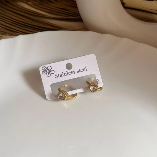 Stone Round Hoops
