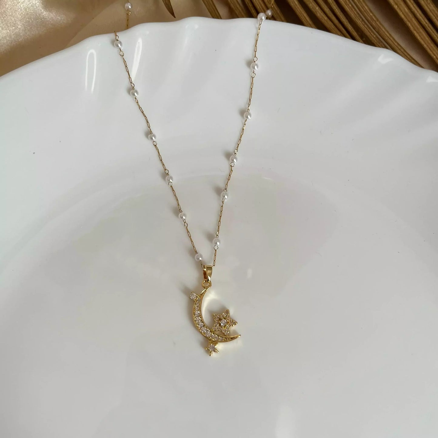 Missa Moon Star Necklace