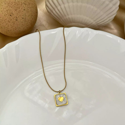 Heart Boxy Necklace