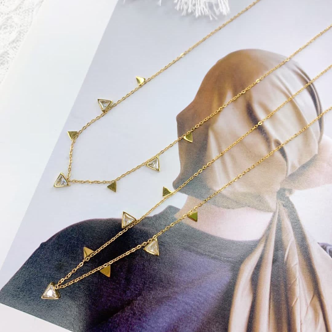 Triya Studded Necklace