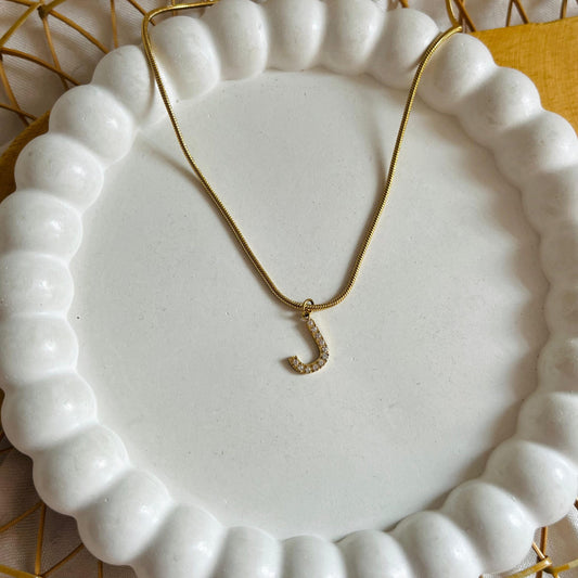 Alphabet Necklace - J