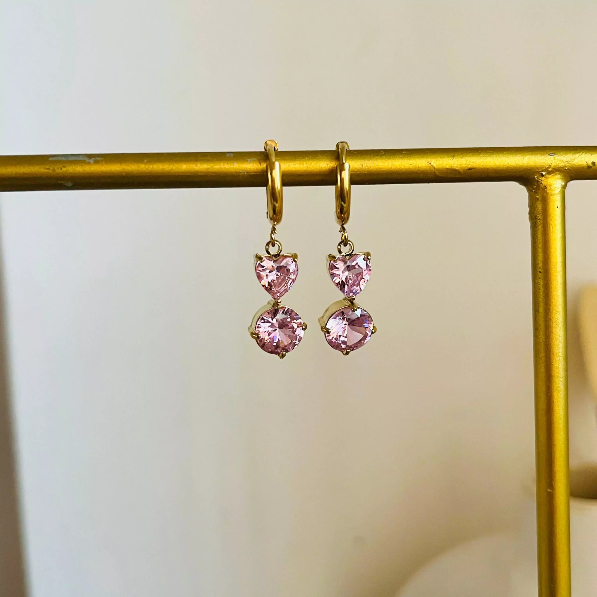 Jish Earrings - Pink
