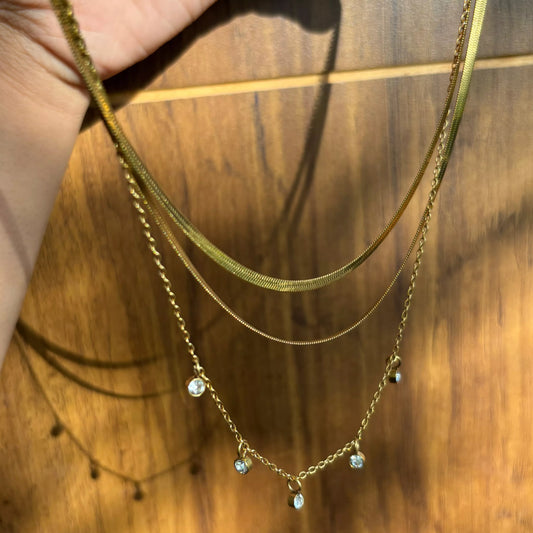 Layered Selle Necklace