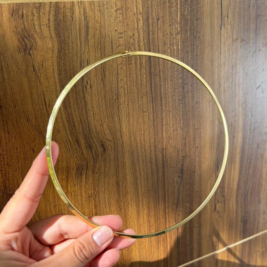 Slim Gold Choker