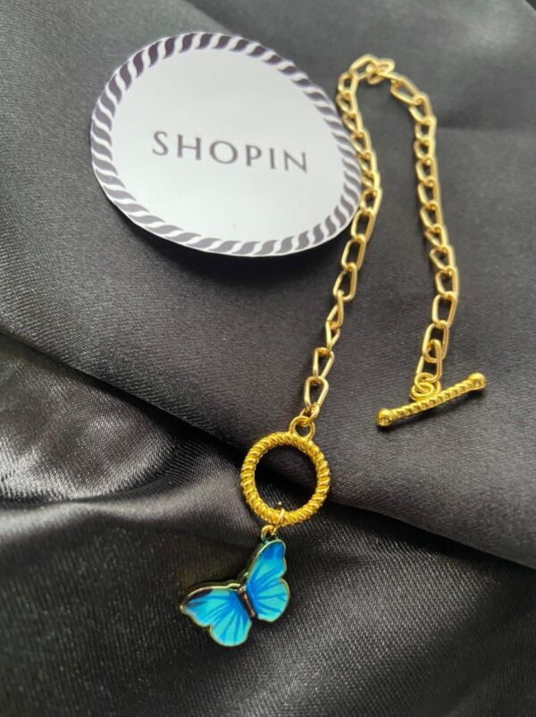 Butterfly Bracelet-blue