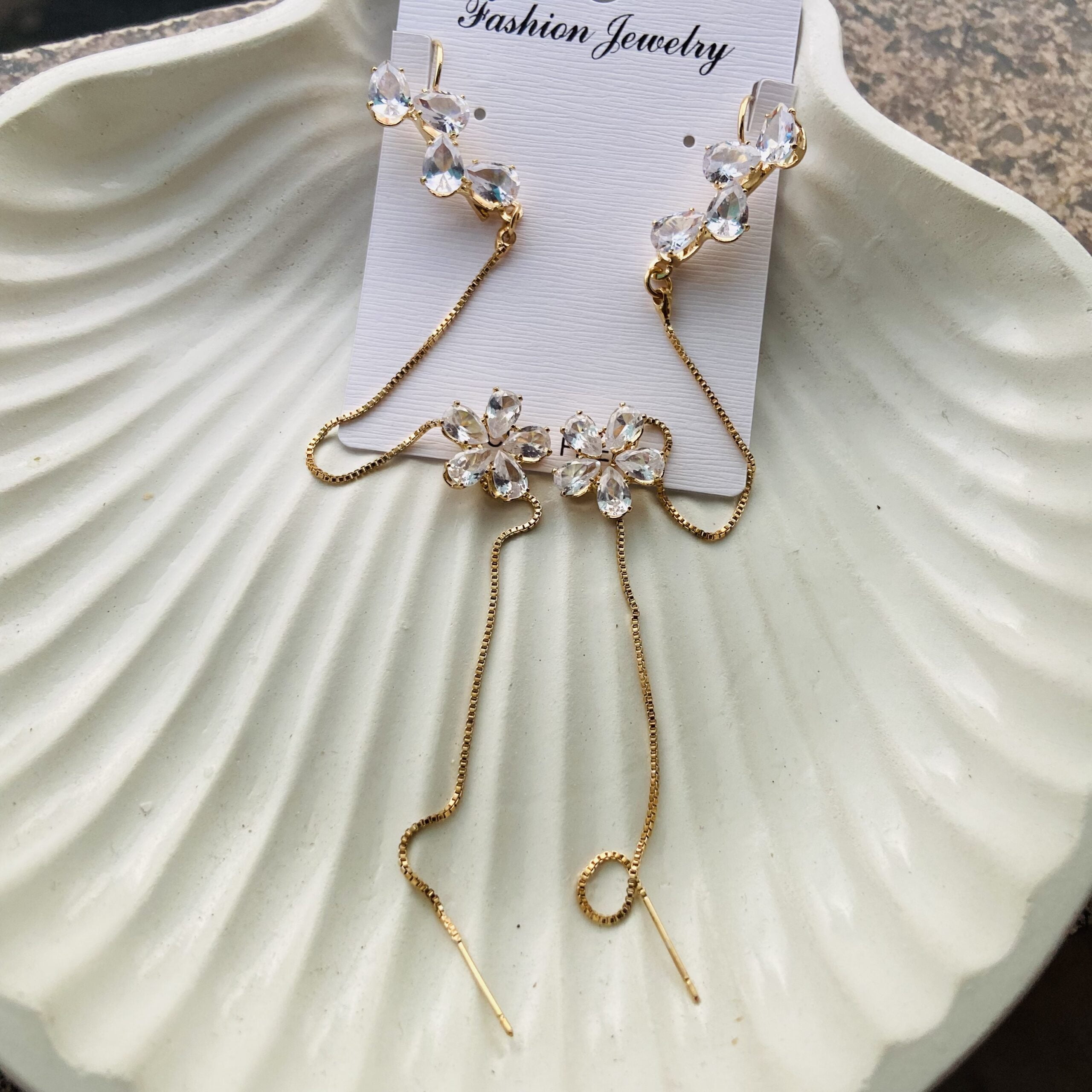 Needle earrings-1