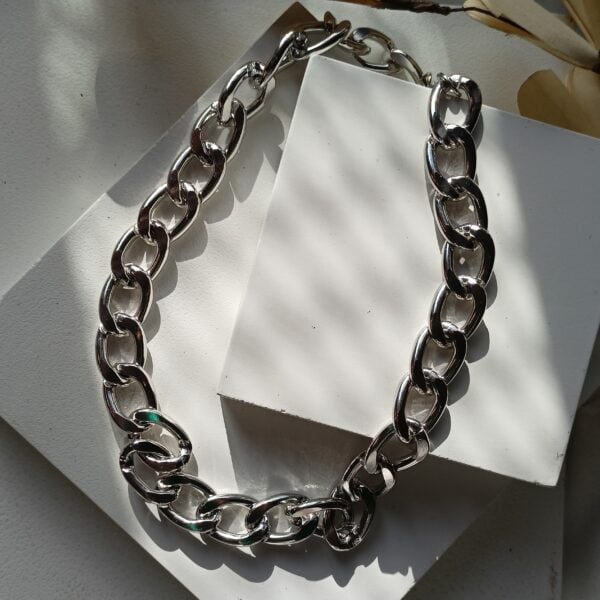 Silver Chunky Chain