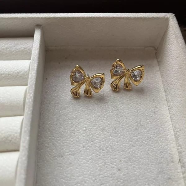 Bow Butterfly Earrings