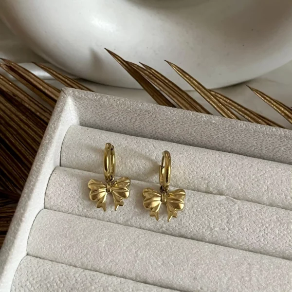 Twirl Bow Earrings