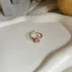 Nishi Stones Ring- pink