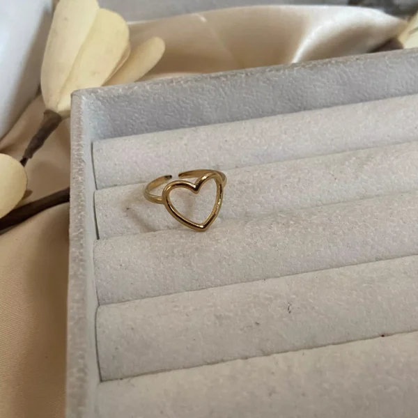 Heart Adjustable Ring