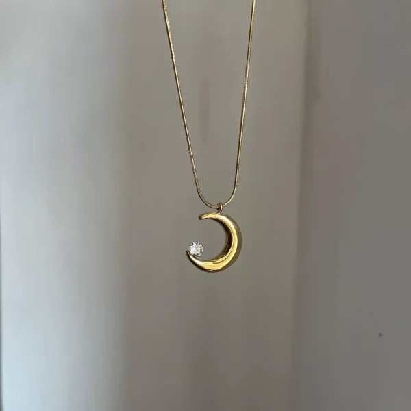 Mysa Moon Necklace - Image 2