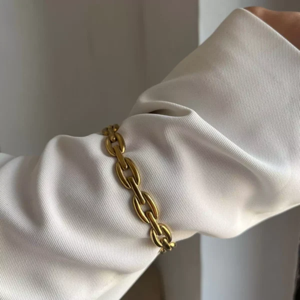 Link Chained Adjustable Bracelet