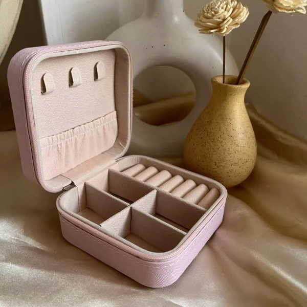 Mini Jewellery Organiser- Pink