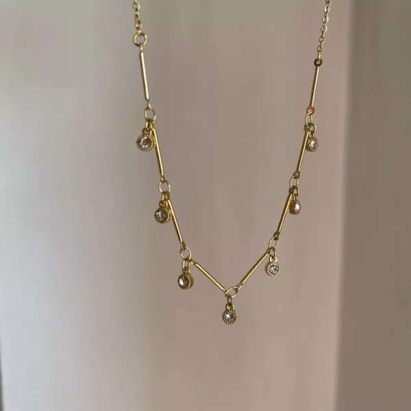 Stella Studded Necklace - Image 2