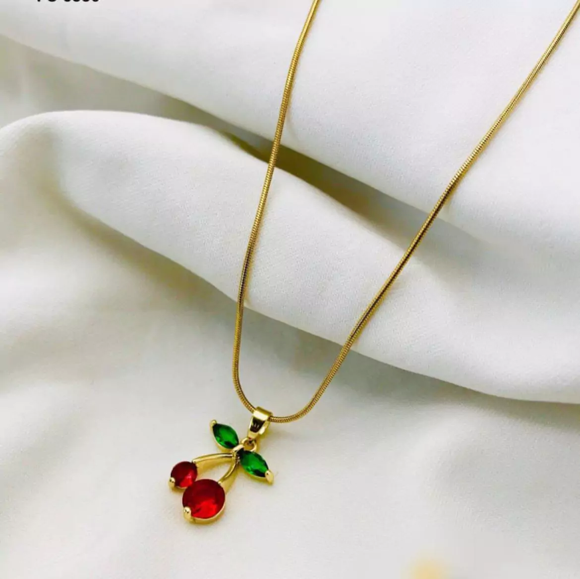 Crystal Cherry Necklace