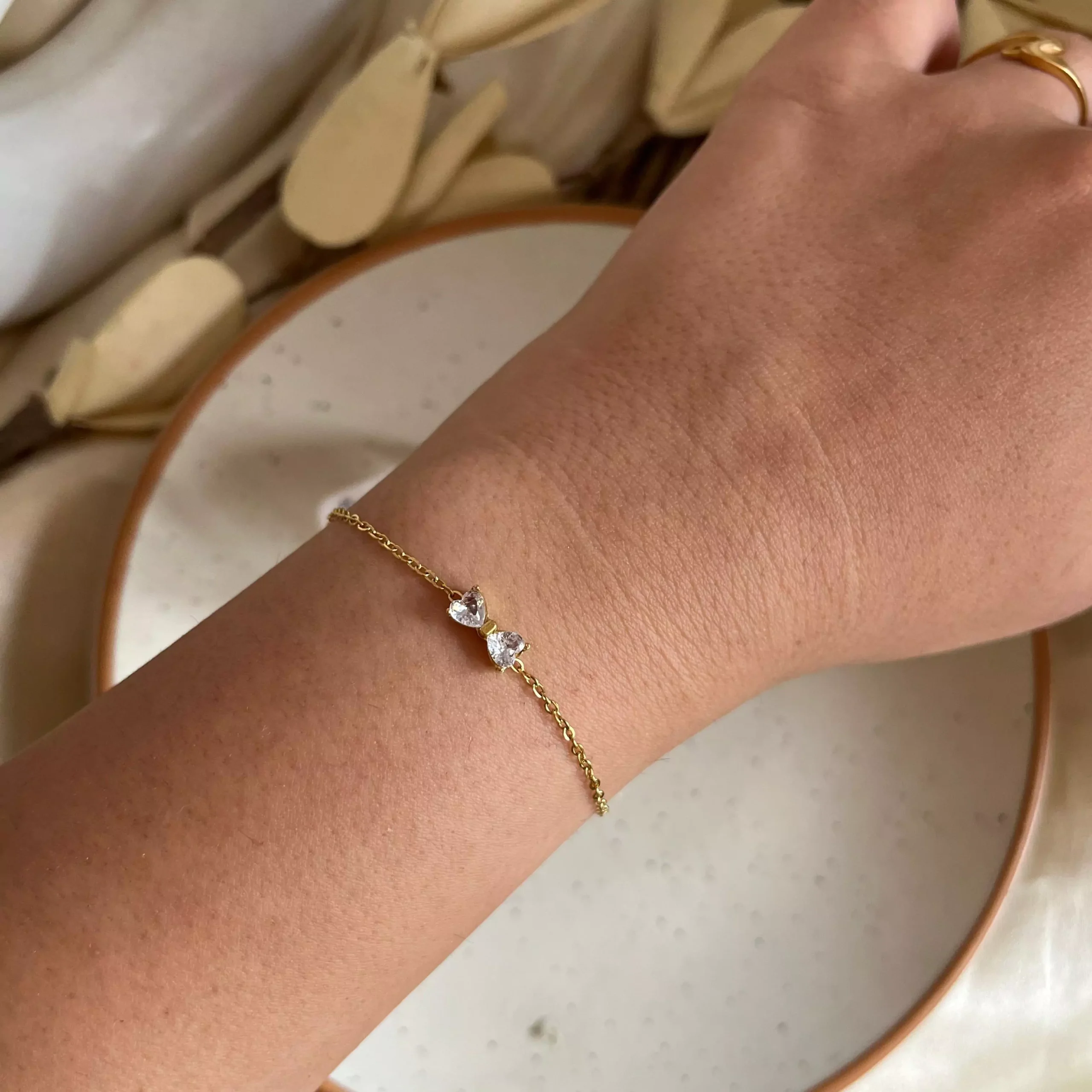 Minimal Bow Bracelet