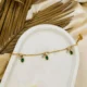 Emeralds Mini Ova Bracelet