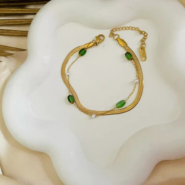 Layered Syle Bracelet - Image 2