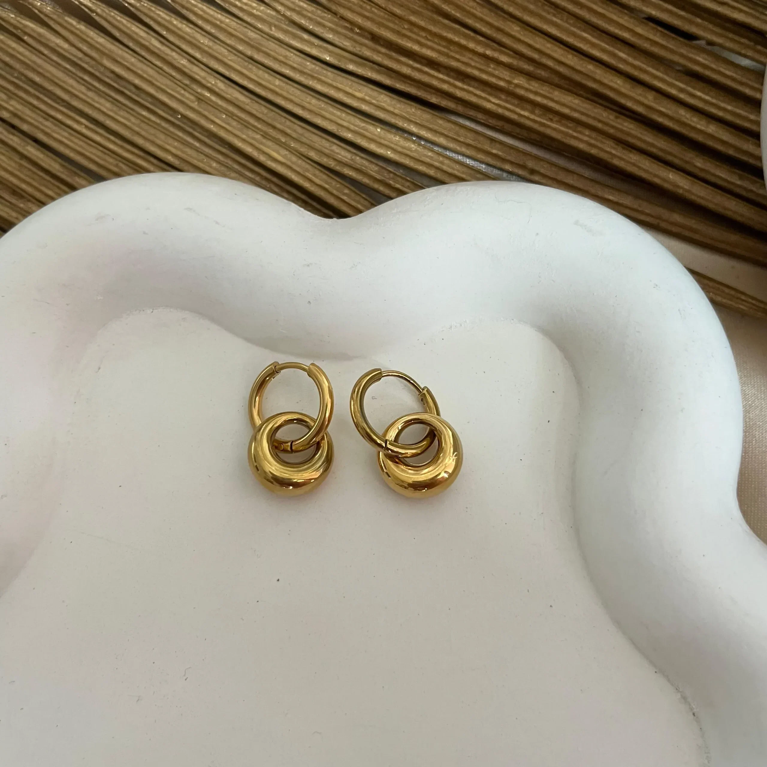 Ringed Mini Hoops