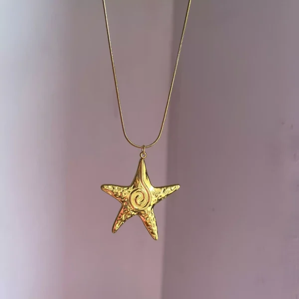Chunky Starfish Necklace - Image 2