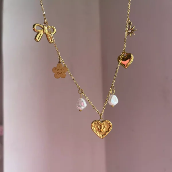 Hearty Charms Necklace - Image 2